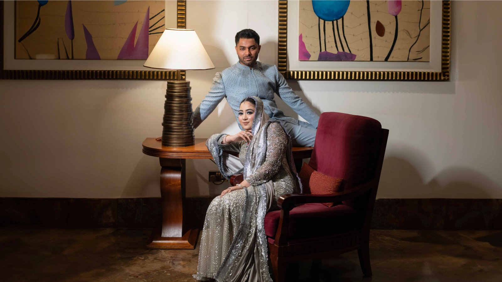Wedding couple
